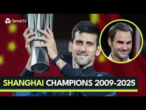 Every Shanghai Champion Since 2009 🇨🇳🏆 | Championship Points & Trophy Lifts