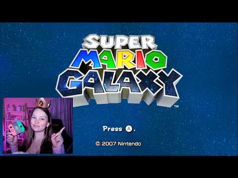 ASMR Super Mario Galaxy 🌙 Cozy Gameplay