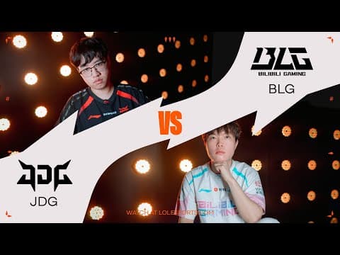 JDG vs. BLG - FIRST STAND 2026 - KNOCKOUTS STAGE