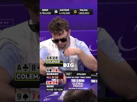 AGGRESSIVE SHOVE BECOMES LUCKY SITUATION!