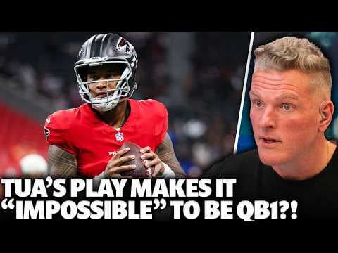 "Tua's Play Has Made It 'Impossible' for Falcons To Name Him The Starter"