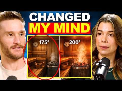 Rhonda Patrick Changed her Mind on Sauna (her new approach)