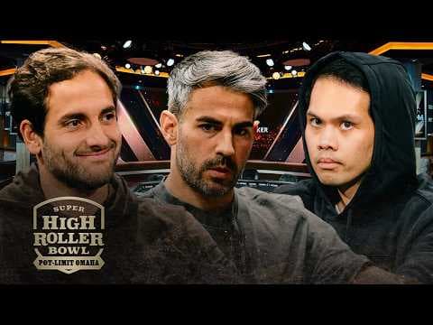 Super High Roller Bowl Pot-Limit Omaha | Final Table with $1,150,000 Up Top!