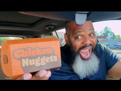 Burger King NEW Chicken Nuggets Review | Weight Loss Nuggets!!