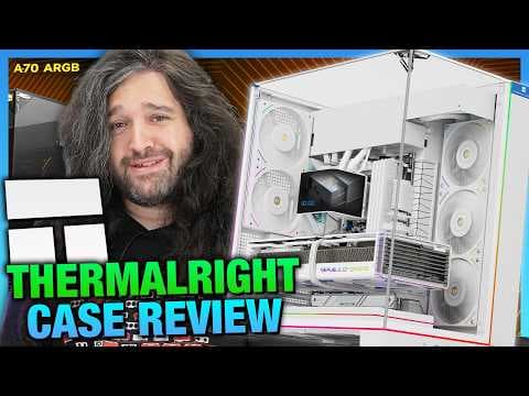 Thermalright A70 ARGB Case Review | Thermals, Acoustics, & Build Quality