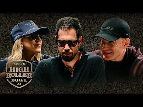 Super High Roller Bowl Day 1 with Jason Koon, Kristen Foxen & Nick Schulman