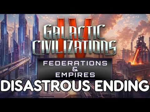 A disastrous end to the Nyx Empire - Galactic Civilizations 4: Federations & Empires