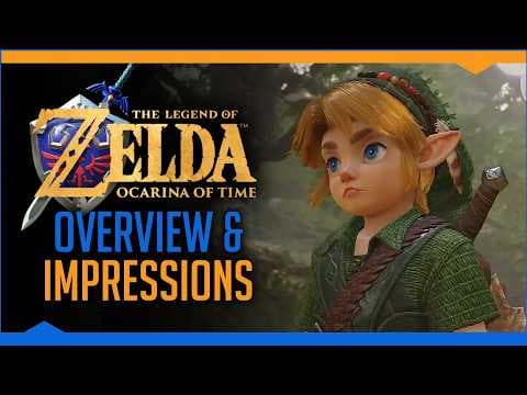 It's so good (The Legend of Zelda: Ocarina of Time Remake Hands-On Impressions)