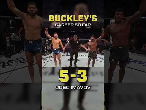 Joaquin Buckley's Career So Far #ufcedmonton