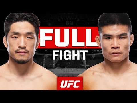 유수영 vs 샤오롱 | 풀 파이트 | UFC Edmonton