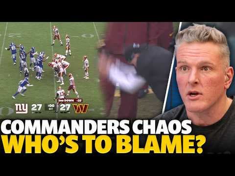 How Did The Commanders Just Let The Clock RUN OUT In Overtime?!