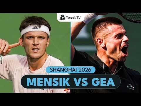 Jakub Mensik vs Arthur Gea FUN Battle 🤩 | Shanghai 2026 Highlights