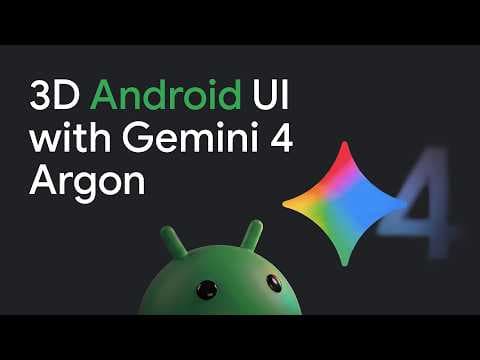 Project Planetarium: 3D Android UI with Gemini 4 Argon