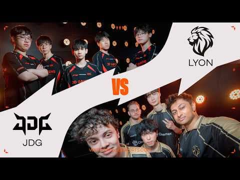 JDG vs. LYON | GROUPS Day 5 | 2026 First Stand