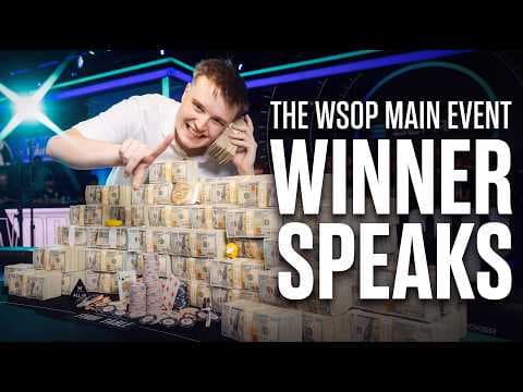 Lucas Jumalon on Failure, Family & Winning the WSOP Main Event
