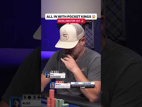 ALL IN WITH KINGS at WPT Rolling Thunder Championship 🤯 #poker #casino #pokerhands