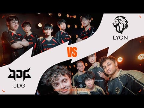 JDG vs. LYON - FIRST STAND 2026 - GROUP STAGE