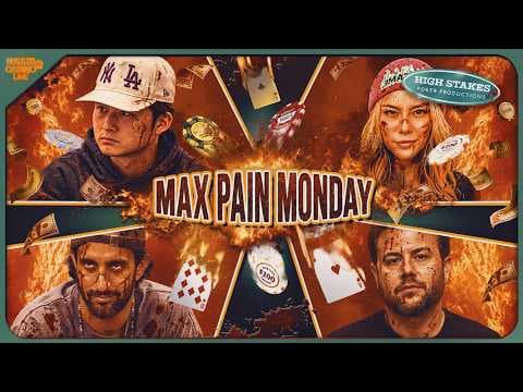 JBoogs, Sickest Fool, Global Danny & Sashimi Play MAX PAIN MONDAY! Commentary by Charlie Wilmoth