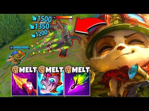 THIS IS WHY I LOVE PLAYING TEEMO!