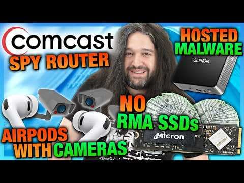 HW News - CXMT's Big DDR5 Gains, Comcast's Spy Routers, Micron & Hynix Screw Customers