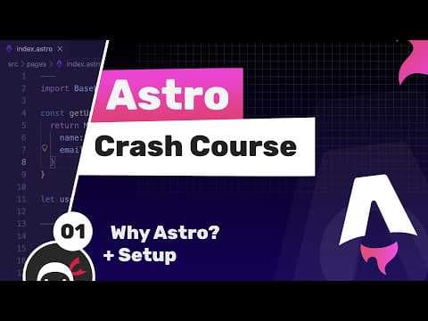 Astro Crash Course #1 - Why Astro? (& Setup)