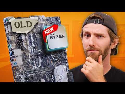 I put the NEWEST CPU in the OLDEST Motherboard