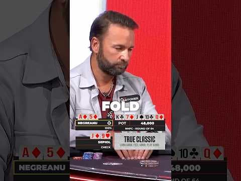 DRAMATIC RIVER CARD FOR DANIEL NEGREANU!