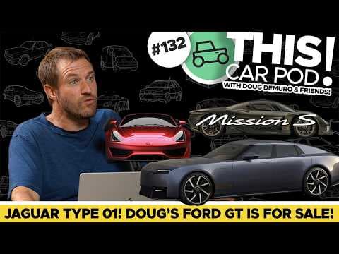 Doug Reacts to the Jaguar Type 01! Saleen Returning? New Porsche Supercar?! THIS CAR POD! EP132