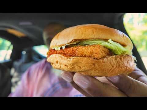 Burger King Norwegian BIG FISH Sandwich Review!
