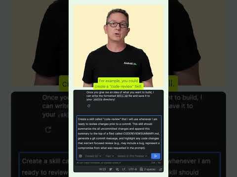 Make your agent more helpful with skills in Android Studio