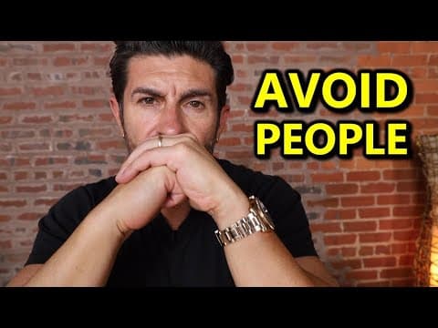 Why I Started Avoiding People 