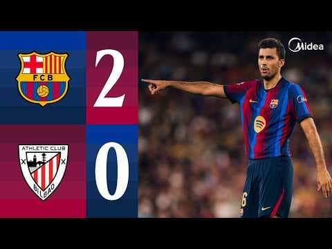 FC BARCELONA 2 vs 0 ATHLETIC CLUB | LALIGA 2026/27 MD01 🔵🔴