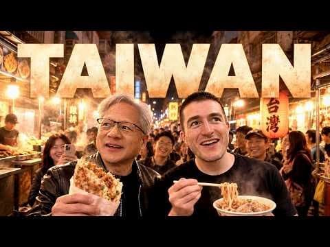 Visiting Taiwan w/ Jensen Huang | Lex Fridman
