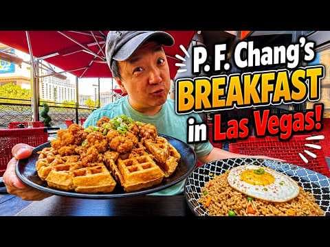 Trying P.F. Chang’s BREAKFAST You Can ONLY Get in Las Vegas!