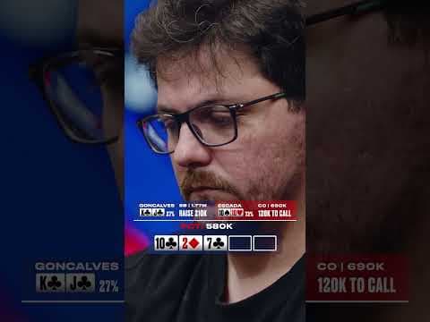 Can Goncalves Escape This BRUTAL River Spot? | EPT Barcelona 2026