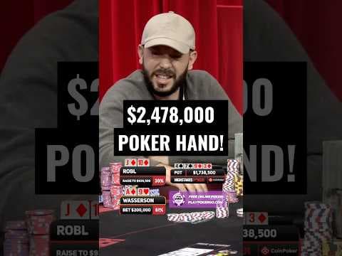 BIGGEST HAND IN HIGH STAKES POKER HISTORY!