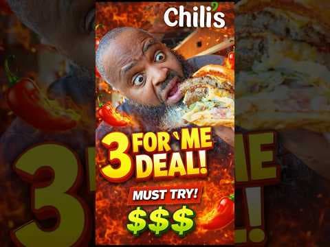 NEW Chili's 3 on ME Add-Ons Meal Review!