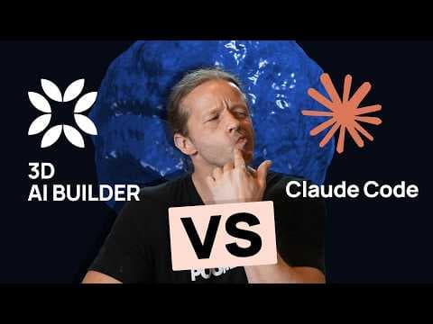 A New 3D AI Builder vs Just Claude Code?