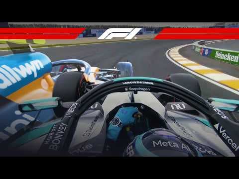 Kimi Antonelli & Lando Norris' Ghost Car Comparison Lap | 2026 Hungarian Grand Prix