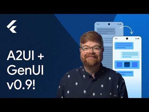 A2UI 0.9.0 and GenUI