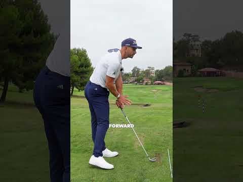 The Right Place to Strike the Ball #golfswing #golftips