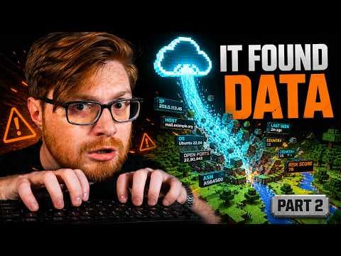I Built a Minecraft Mod That Sees Real Internet Data