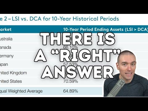 Dollar Cost Averaging vs. Lump Sum Investing