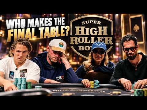 Super High Roller Bowl Day 2 Highlights with The Foxen's, Petrangelo & Nick Schulman