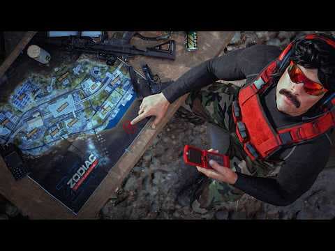 🔴DR DISRESPECT - MW4 WARZONE - FIRST DROP ON ZODIAC