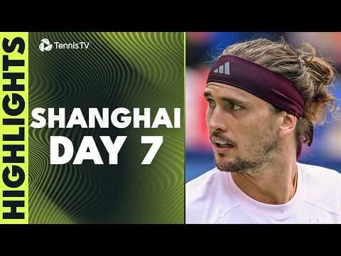 Zverev Battles Bublik, Fokina vs Hurkacz; Gea & De Minaur In Action | Shanghai 2026 Highlights Day 7