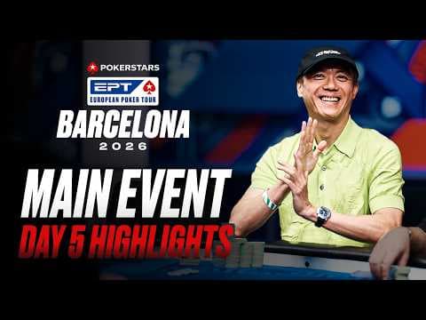 BIG Names Crash Out | Main Event Day 5 Highlights | EPT Barcelona 2026