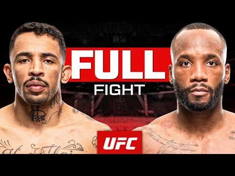 NASTY KNOCKOUT | Carlos Prates vs Leon Edwards | FULL FIGHT | UFC Perth