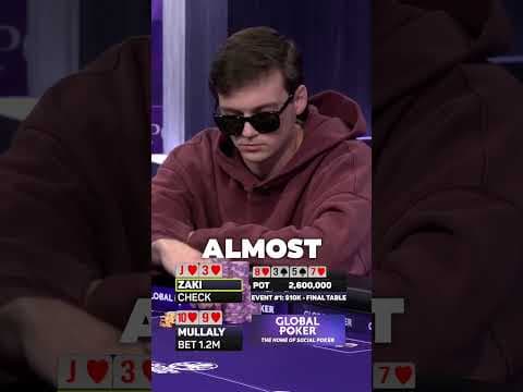 CRAZY ENDING TO POKER TOURNAMENT!