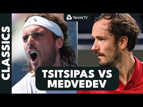 Stefanos Tsitsipas vs Daniil Medvedev TENSE Extended Match Highlights 😬 | Shanghai 2024